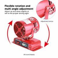 เครื่องทำความร้อนรถยนต์กระจกรถยนต์เสียงรบกวนต่ำ 1000W-1200W ประหยัดพลังงานใช้งานง่ายรถระบบไล่ฝ้าสำหรับรถยนต์