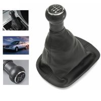 【DT】 hot  6 Speed Car Gear Shift Knob Lever Shifter Stick Gaiter Boot Cover For VW Passat B5 B5.5 B6 1996-2005