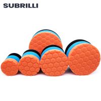 SUBRILLI 3/4/5/6/7 Inch Compound Buffing Polishing Pad 3pcs Sponge Wheel Buffing Pads Kit For Car Polisher Waxing