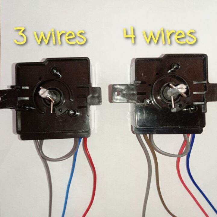 Washing Machine National/Panasonic Wash Timer Switch 3 Wires and 4 ...