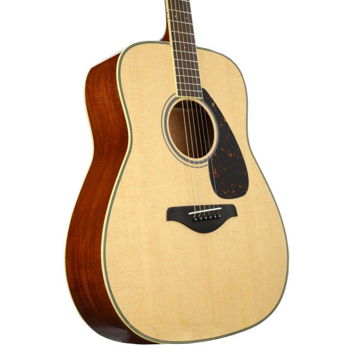 yamaha-fg820-acoustic-guitar-กีตาร์โปร่ง-41-นิ้ว-ไม้ท็อปโซลิดสปรูซ-ใช้สาย-daddario-เบอร์-11-แถมฟรีกระเป๋ากีตาร์-yamaha