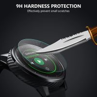 Tempered Glass Screen Protector Film 2Pcs Newest Full Size Round Watches Diameter 34 35 36 38 39 40 42 45 46 mm For Smart Watch