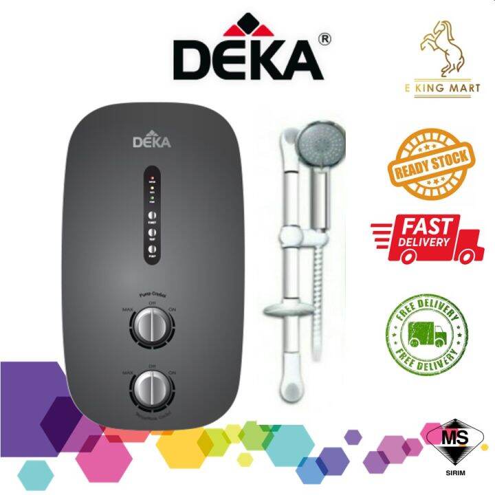 Deka Instant Water Heater pump Shower Pro RIO 18 Turbo Jet AC Pump Pemanas Air Mandi Lazada
