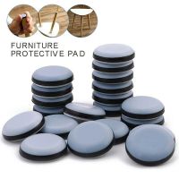 hotx【DT】 4/8Pcs Sliders Sliding Block Table Leg Floor Protector Hardwood Rug PTFE