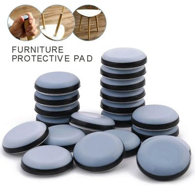 ♦▩▬ 4/8Pcs Furniture Sliders Pads Sliding Block Table Chair Leg Mat Floor Protector For Hardwood Rug PTFE