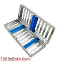 1pc Dental Sterilization Rack Surgical Autoclavable Sterilization Box Dental Cassette Disinfection Tray Dentist Tools