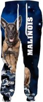 3D Animal Labrador Dog Lover Printed Pants, Men Women Gym Fashion Sweatpants Streetwear Jogging Trousers