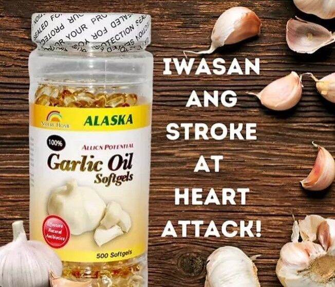 Alaska Garlic Oil Concentrate 1500mg 500 Capsules Lazada PH