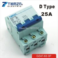 3P D Type 240V/415V เบรกเกอร์ Mcb 4เสา