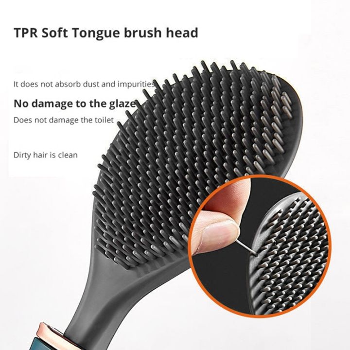 1-pcs-toilet-brush-wall-mounted-creative-automatic-opening-and-closing-toilet-brush-punch-free-brush