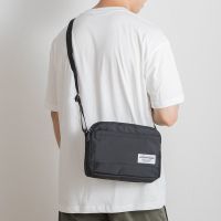 and Korean simple mens shoulder bag casual crossbody fashionable multi-compartment practical mobile phone tool