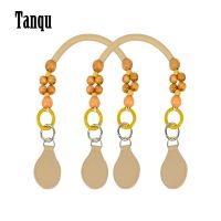 【CW】 Tanqu New 2022 Beads Straps Handle with Tear for Obag Classic girl ladies shoulder Handbag O