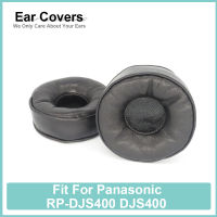 DJS400หูฟังสำหรับพานาโซนิคหูฟังหนังแกะนุ่มสบาย Earcushions แผ่นโฟม