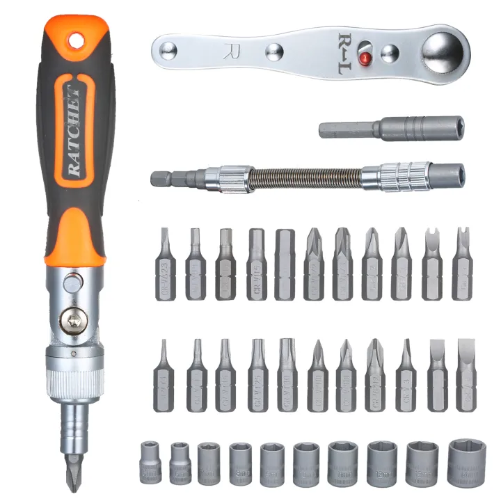 Precision Ratchet Screwdriver Bit Set Screwdrivers Kit