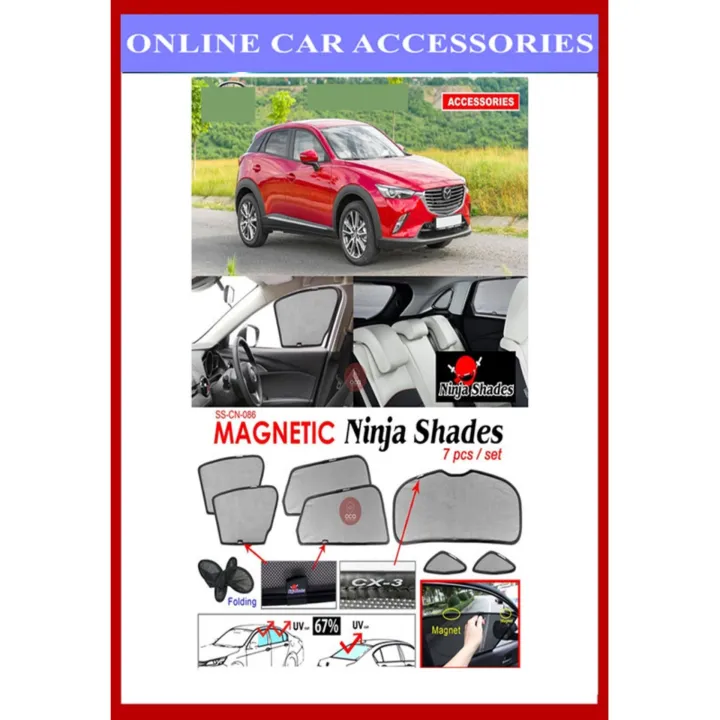 Mazda CX3 Ninja Sun Shade Lazada
