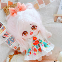 20cm Cute Doll Accessories Colorful Butterful Princess Dress Hairpin Clothes Set Winter Ningning Karina Girls Gift