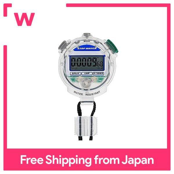 CREPHA digital stopwatch, 3 atm waterproof, countdown measurement