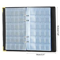 480 Pieces Coins Storage Book Collection Album Holders Collec 35ED