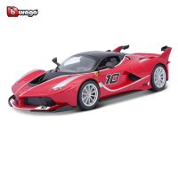 Urago ขนาด1:24 FXX K โลหะผสมรถสปอร์ตรถหรูรถขึ้นรูปของขวัญคอลเลกชันโมเดลของเล่น