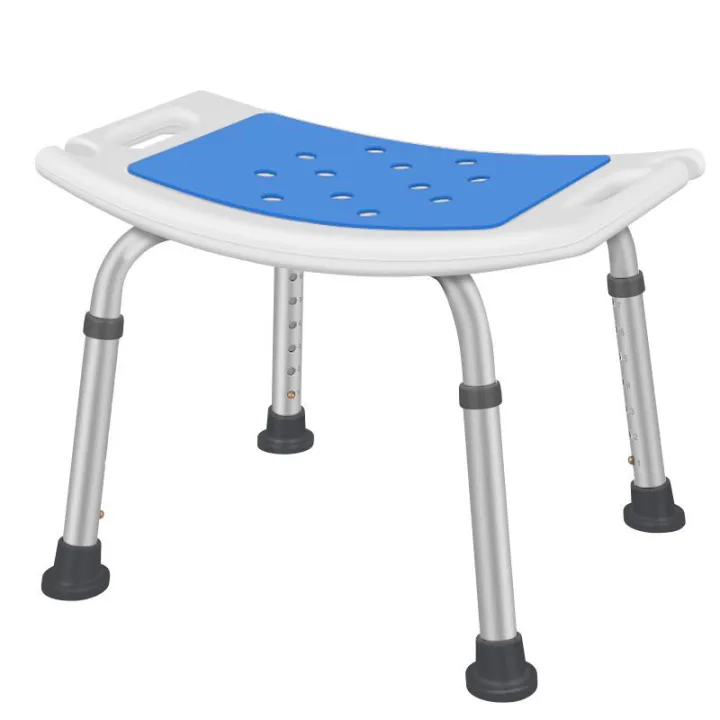 Elderly Bath Tub Aid Seat Without Back Chair Height Adjustable Non Slip Seat Disabled Elderly