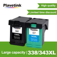 Plavetink หมึก338XL 343XL หมึกตลับหมึกสำหรับ HP 338 343 XL Deskjet 460c 5740 5745 6520 6540 6620 6840 9800 6200 6210 5480เครื่องพิมพ์