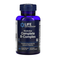 [Exp2025] วิตามินบีรวม Life Extension BioActive Complete B-Complex 60 Vegetarian Capsules