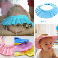 Child Bath Cap Hats Baby Bathing Shower Visor Head Adjustable Elastic Umbrellas For Children Kids Safe Shampoo Cap For Shower