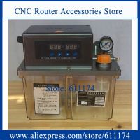 ศูนย์เครื่องจักร CNC สำหรับปั๊มน้ำมัน Pompa Gemuk 220V ปั๊มหล่อลื่นอัตโนมัติเพิ่มประสิทธิภาพ4L