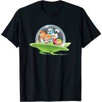 Comedy sci-fi animation the jetsons mens 100% cotton crew neck short sleeve T-shirt Valentines Day gift