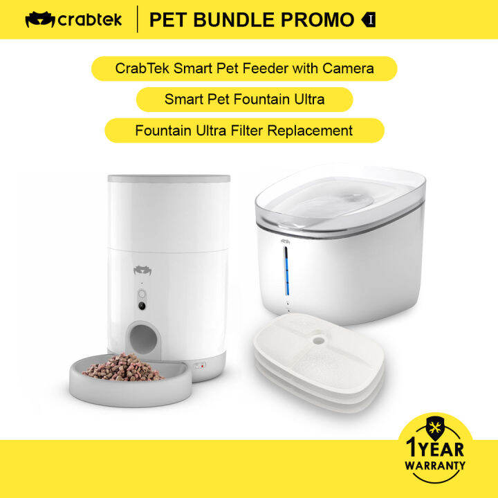 Google assistant pet clearance feeder