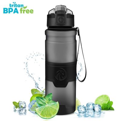 ZORRI BPA Free Sports Water Bottle CE/EU Protein Shaker Sport Gym Outdoor Tour Drinking Water Bottles Leakproof Drinkware Gourde