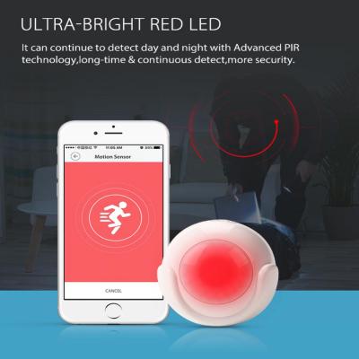 Tuya Zigbee PIR Motion Sensor Human Body Motion Sensor เครื่องตรวจจับความปลอดภัยอัจฉริยะ Smart Life Control ทำงานร่วมกับ Alexa Home