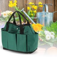 Multi-purpose Gardening Tote Bag Home Garden Tool Organizer Utility Storage Bag 9 Pockets Outdoor Camping Sports Tool Bag