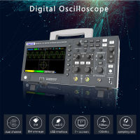 Hantek Osiloskop Penyimpanan Digital, DSO2C10 2C15 2D15 2D10 2 Saluran 100Mhz/150ยูเอสบี Mhz Osciloscopio 1gsa/s Tingkat Sampel Meter คุณภาพสูง