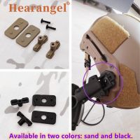 Tactical Helmet Headset Bracket Wendys And M-LOK Rail Adapter For PELTOR COMTAC Shooting Headphone Stand Accessories&amp;EXFIL Rail