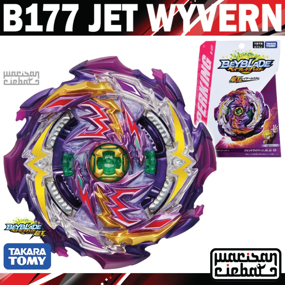 Takara Tomy Beyblade Burst Superking B-177 Jet Wyvern Around Just