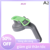 ?【HOT SALE】MUXI ฝาปิดขวดเมสันพร้อมที่จับเครื่องมือครัวพลาสติกสำหรับโถปากกว้างใช้ซ้ำได้