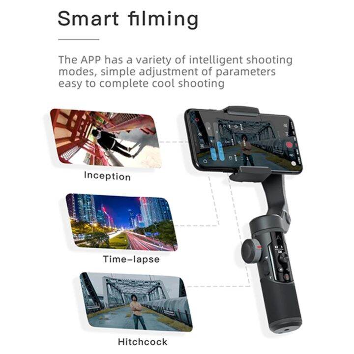 cod-aochuan-xe-handheld-3-axis-gimbal-stabilizer-bluetooth-for-ios-iphone-for-samsung-xiaomi-vlog