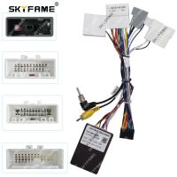 SKYFAME Car 16pin Wiring Harness Adapter Canbus Box Decoder Radio Power CableFor Nissan X-Trail Xtrail T32 Qashqai J10 J11