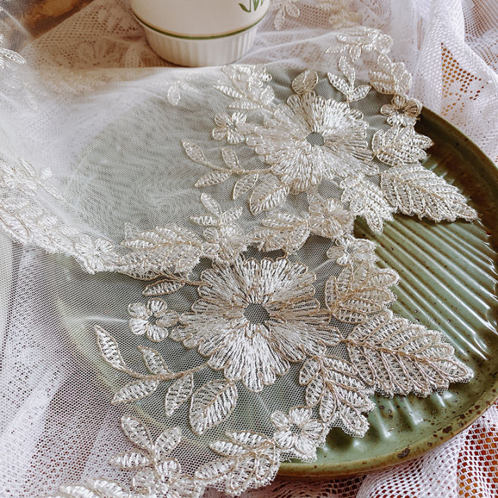 6pcs-korean-style-princess-lace-embroidery-coffee-cup-tea-coaster-european-style-light-luxury-napkin-placemat-table-mat