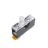 DIN Rail 35MM  6x30mm glass fuse holder Single guide fuse box with 10A fuse Fuses Accessories