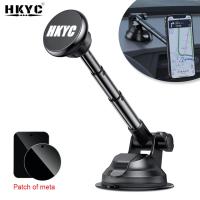 Magnetic Car Phone Mount Universal Suction Cup Car Phone Holder Magnet Mobile Phone Support Stand for iPhone 12 11 X Samsung S10 Car Mounts