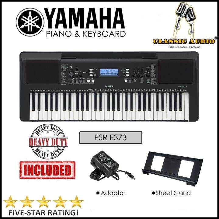 YAMAHA Keyboard PSRE373 / 473 DIGITAL KEYBOARD W/ ORIGINAL YAMAHA