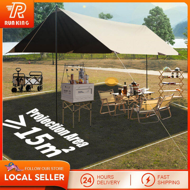 Flysheet Waterproof Groundsheet Camping Tarp Ultralight Weight Shelter