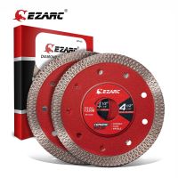 EZARC กระเบื้องเพชรใบเลื่อยเพชรซุปเปอร์บาง115มม. &amp; 125มม. 2ชิ้นใบมีดสำหรับงานตัด Keramik Marmer หินแกรนิตเซรามิกพอร์ซเลน