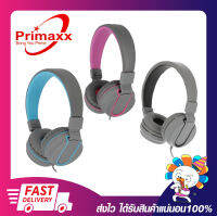 หูฟังมือถือ หูฟังคอมพิวเตอร์ PRIMAXX SE-5222 HEADPHONE SMLLTALK แจ็ค 3.5mm.สายยาว 120 cm คุยโทรศัพท์ได้ สินค้ามีรับประกัน 3 เดือน