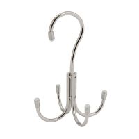 ﹍▩ 3PCS S Shaped Hook Stainless Steel Multifunction Metal Hanging Hook Clothing Hanger Clasp Holder Kitchen Bathroom Storage Tool