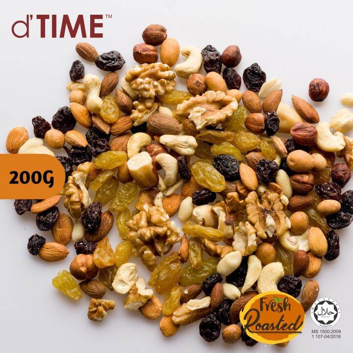 d'TIME Kindland PROBIOTIC TRAIL MIX (200g) Ready to eat Lazada