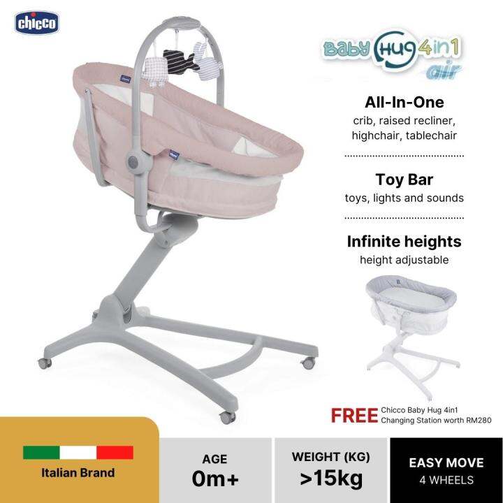 Chicco Baby Hug 4in1 Air With Free Chicco Baby Hug 4in1 Changing ...