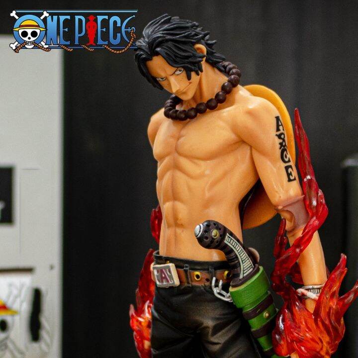 โมเดลอนิเมะ-one-piece-ยานดิ-ace-figure-รูปปั้น-วันพีซ-ของขวัญวันเกิด-สําหรับตกแต่งบ้าน-sa6372